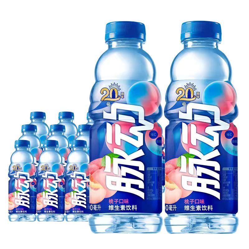 【整箱】脉动 维生素功能饮料 水蜜桃味